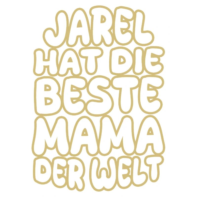 Jarel als Mama