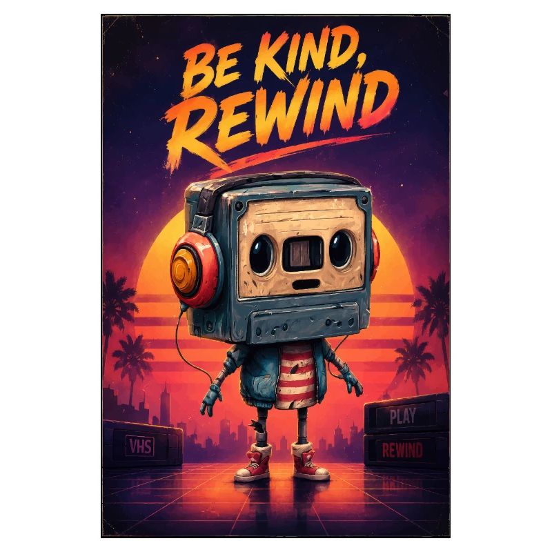 Be Kind, Rewind Robot Sunset