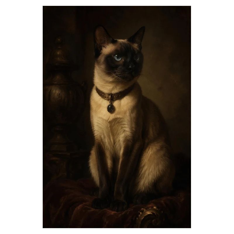 Nocturne Siamese Portrait