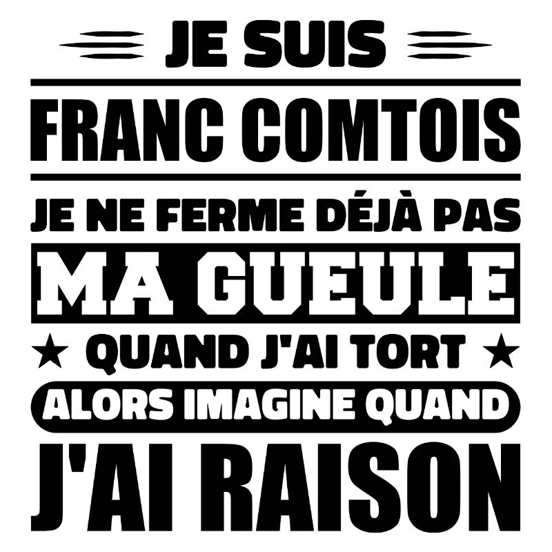 Franc comtois I don't shut my mouth frank comté