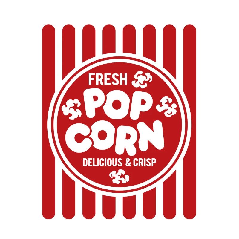 Frisches Popcorn - knusprig & lecker - Geschenk