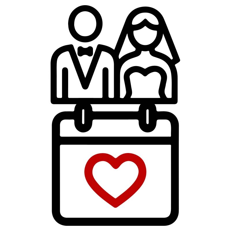 Brautpaar Ehepaar Hochzeit