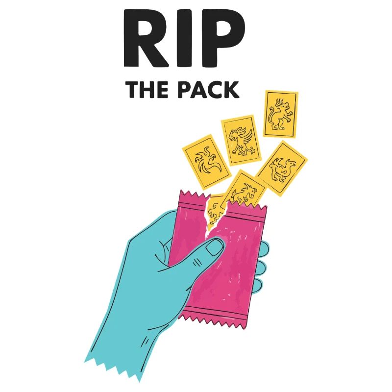 Rip The Pack Sammelkarten-Booster-Pack-Ripping