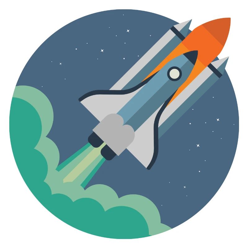 Fusée - Galaxie Spatiale Astronaute spatial