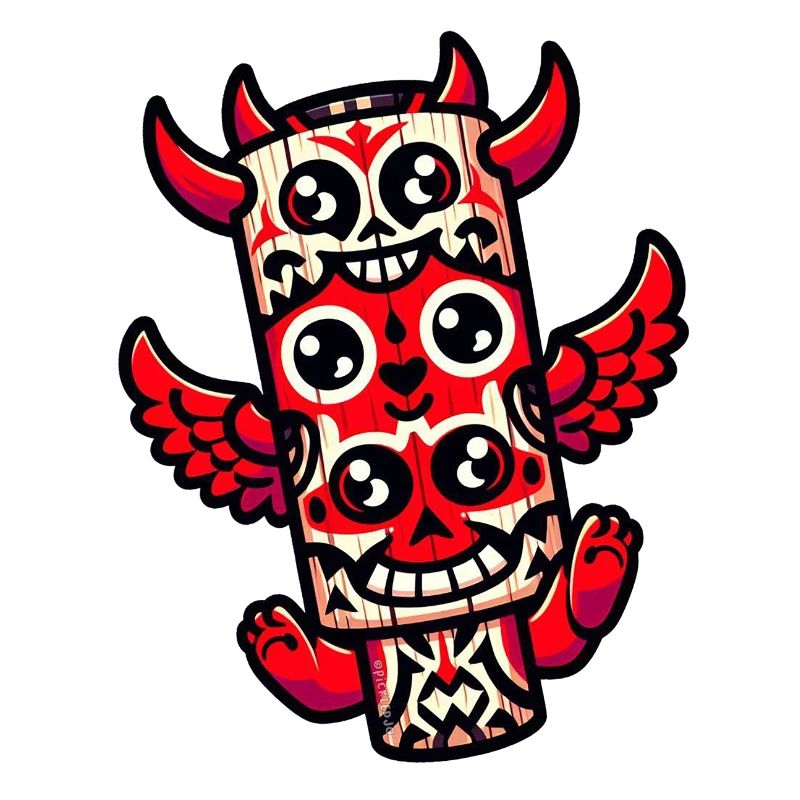Devil Fiesta Totem