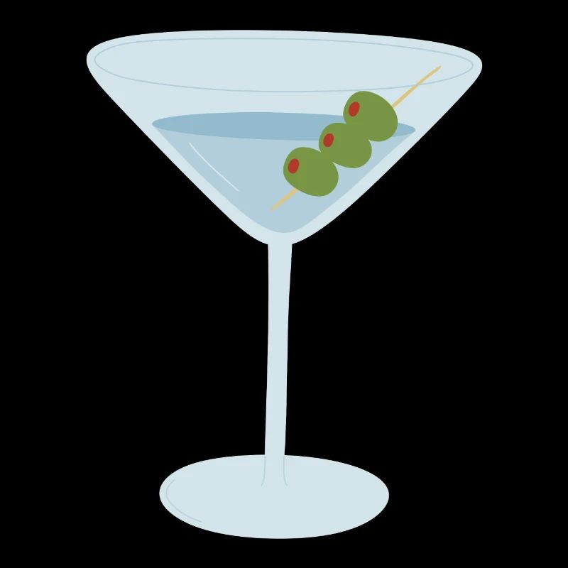 Martini with Olives