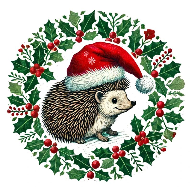 Hérisson de Noël