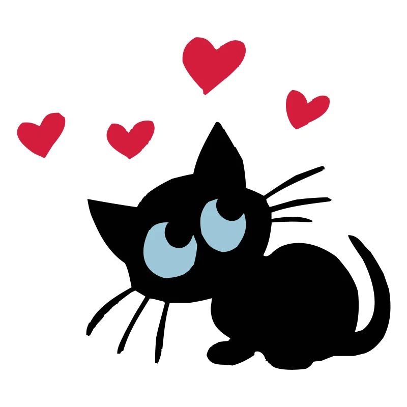 chatons de coeur