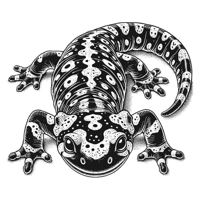 Fire salamander