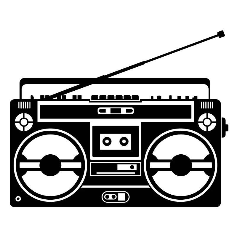 Ghetto Blaster Rétro