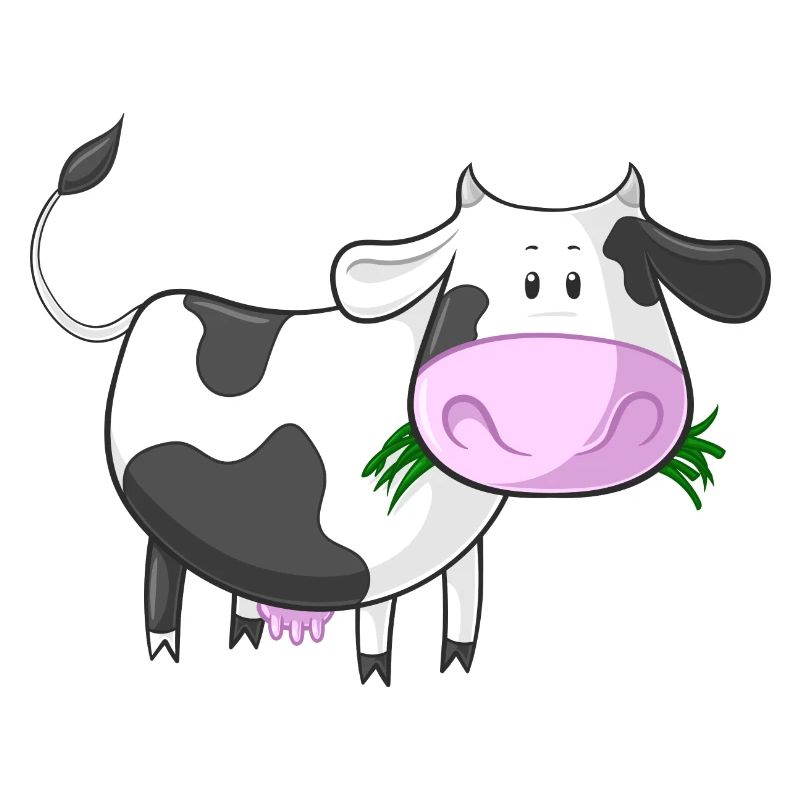 vache comique Grignotage
