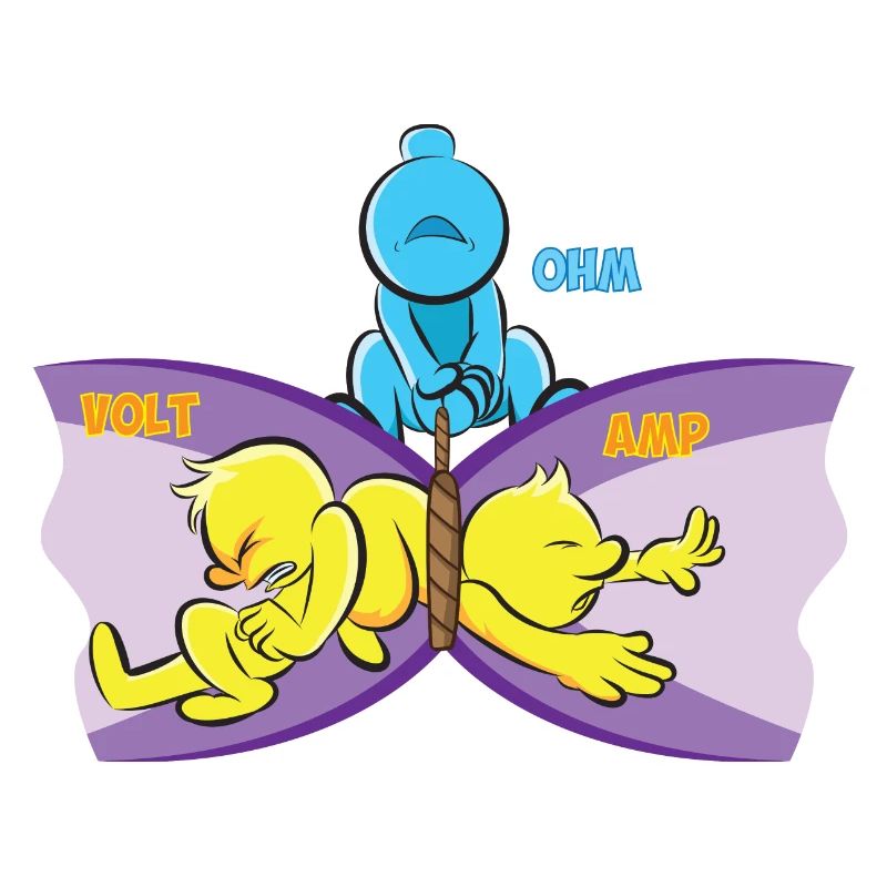 Ohm law electrical engineering physics physicist gift