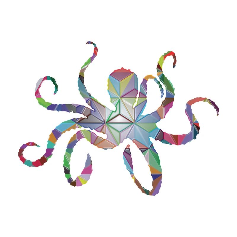 Pieuvre Octopus mosaïque conception idée cadeau