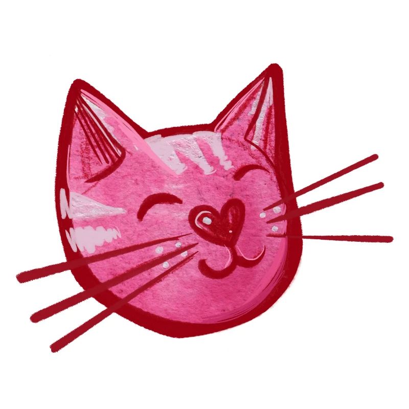 Pink Kitty Cat