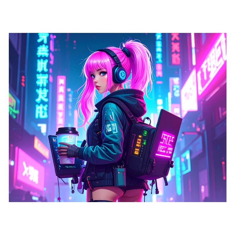 Cyber DJ Coder – Beats, Bytes & Blinks