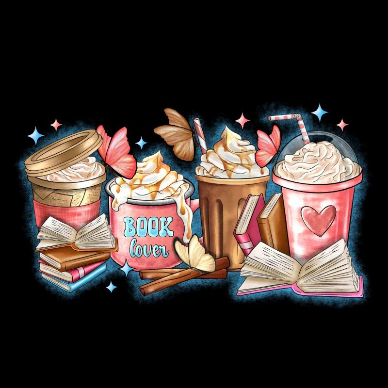 Book Lover Coffee Cups