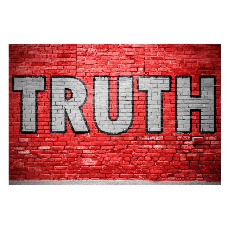 Truth Brick Wall Graffiti