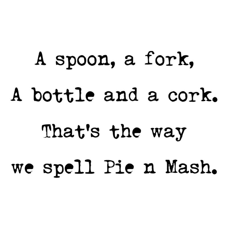 Spoon, Fork, Pie et Mash