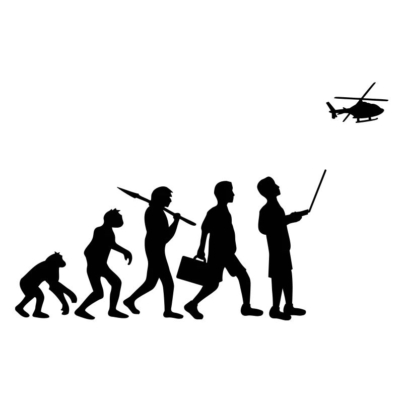 Evolution remote controlled model helicopter