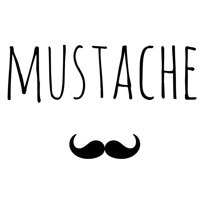 Mustache Bart Geschenk Idee