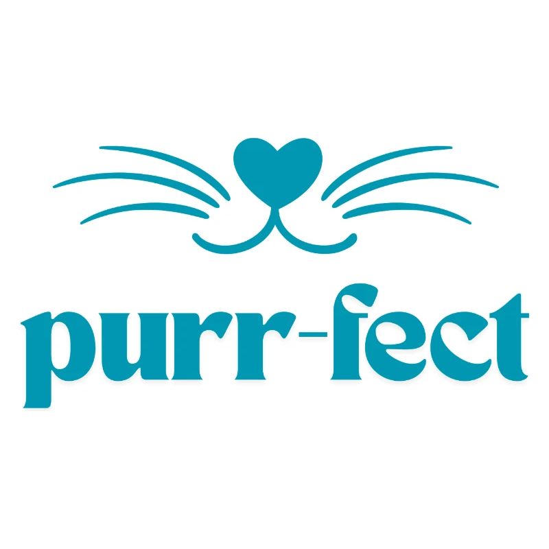 Purr-Fect / Katzen T Shirt mit süßen Schnurrharren