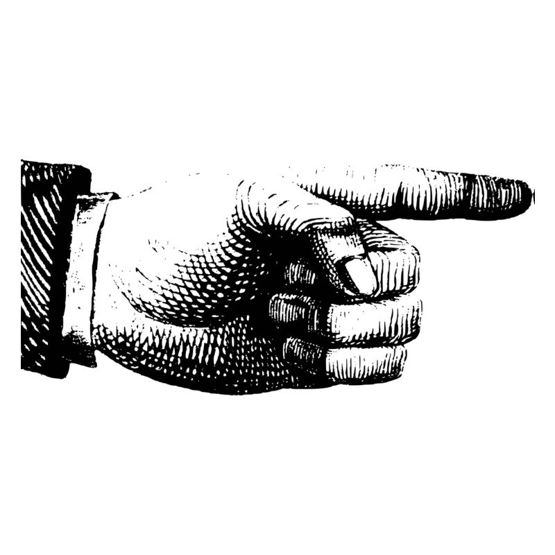 pointer du doigt