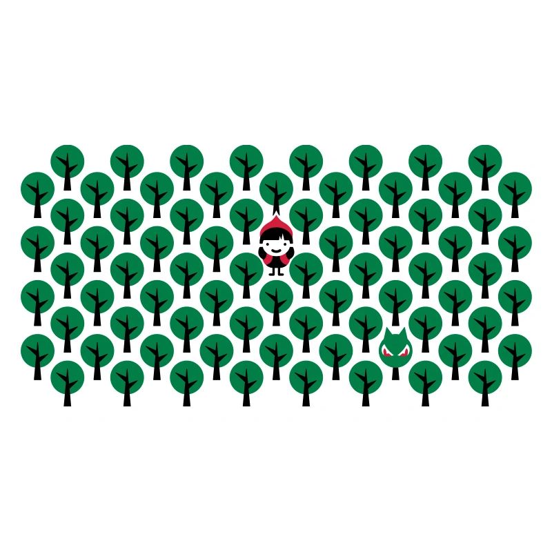 Fairytale - Rotkaeppchen - Märchen - Wolf - Quer