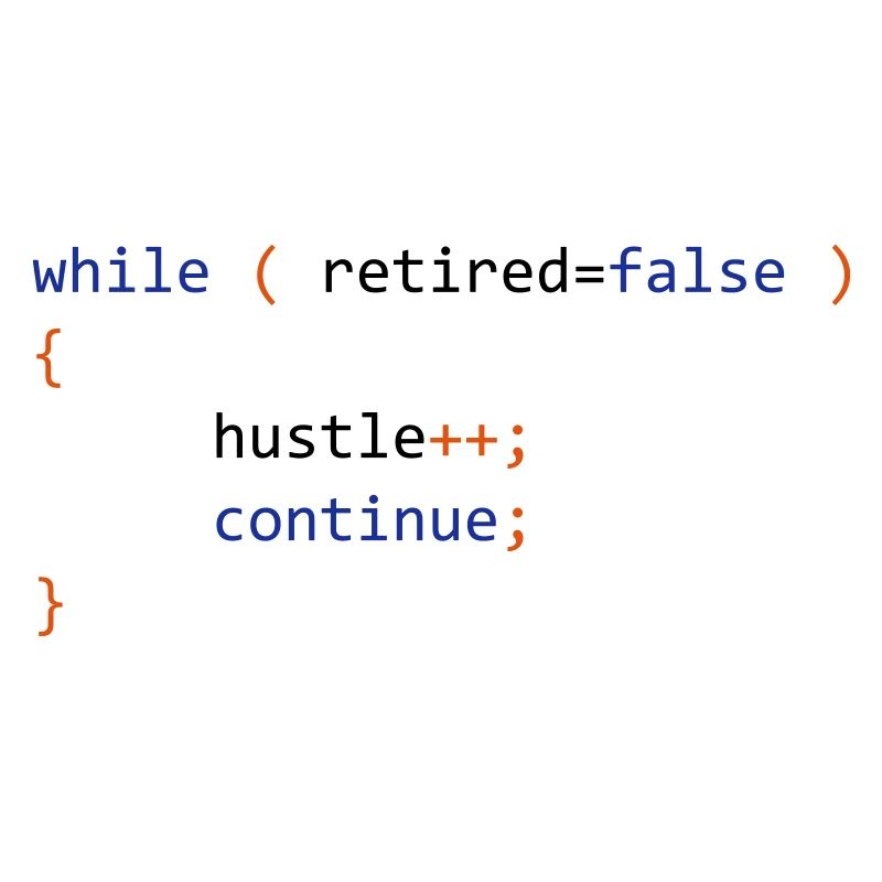 CONTINUER HÂTE EN CAS DE NON RETIRÉ - JAVA CODE
