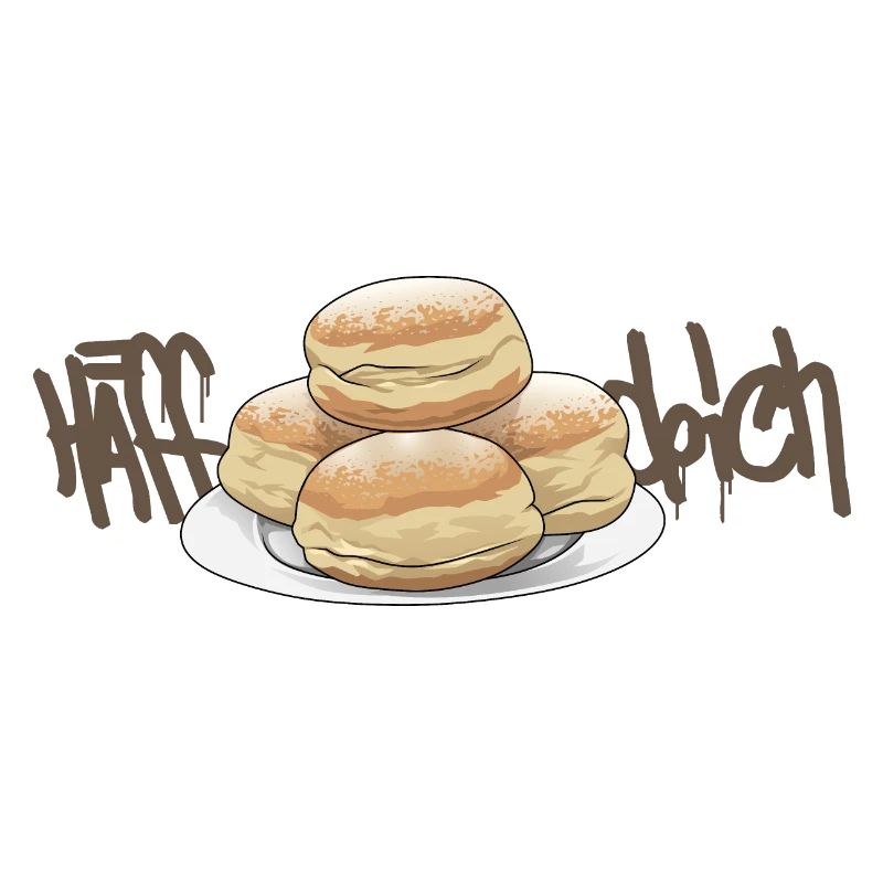 Pâte à levure // beignets // illustration