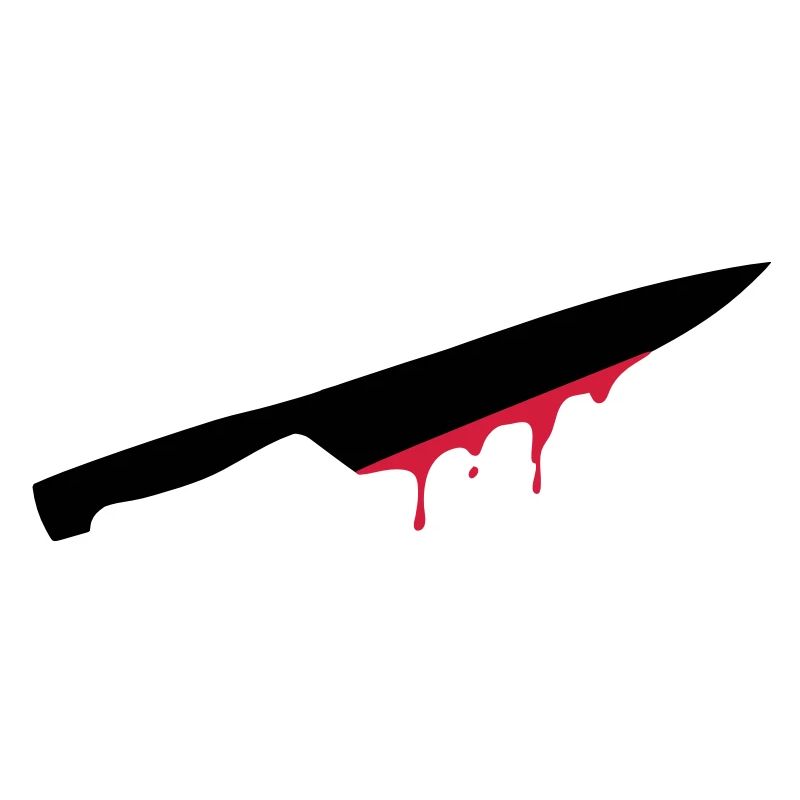 messer, klinge, blut,