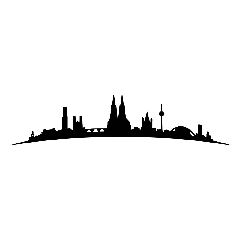 Skyline Köln Bogen