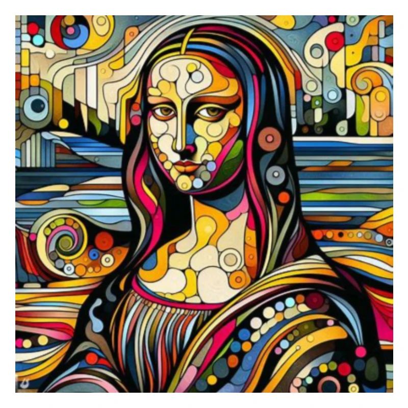 Mona Lisa meets Hundertwasser