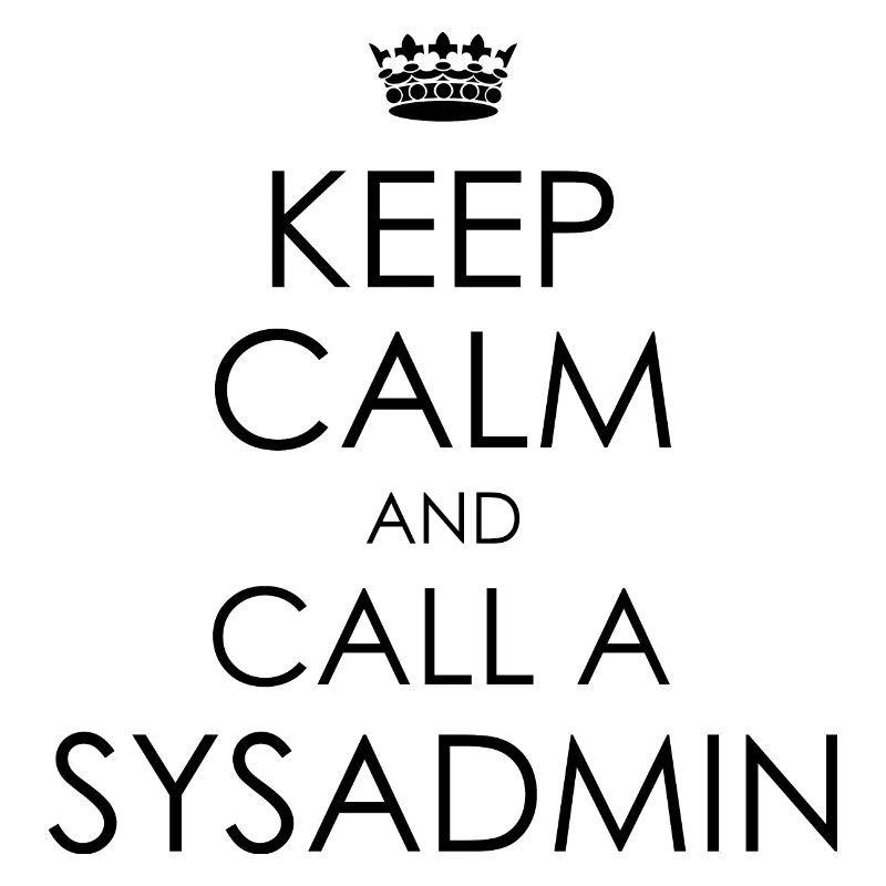 appeler sysadmin