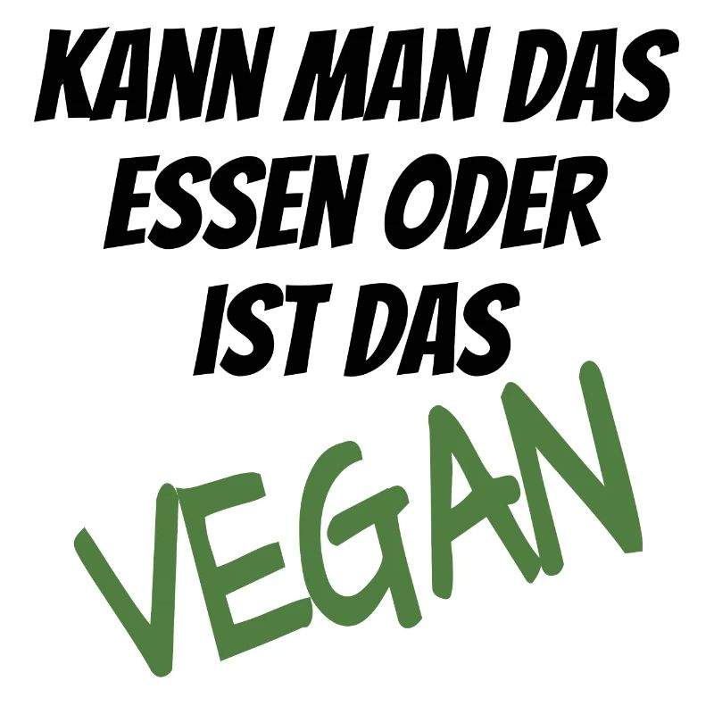Kann man das essen oder ist das Vegan