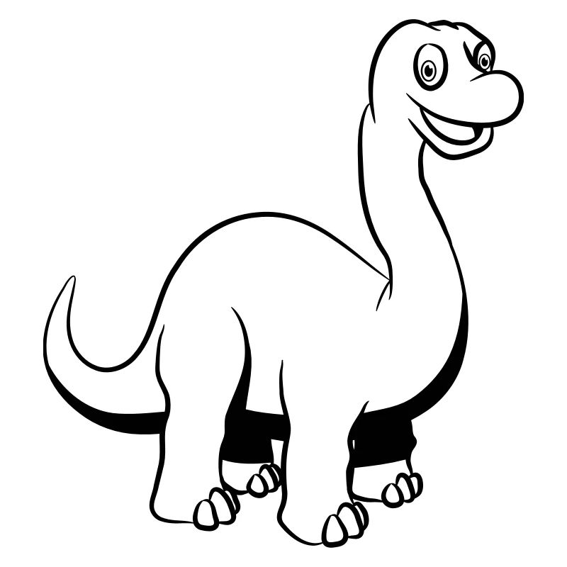 Dinosaur drôle douce