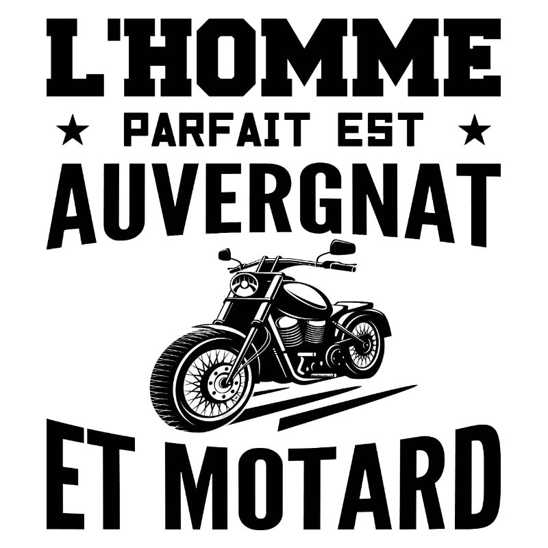 Der perfekte Mann ist ein Biker in der Auvergne