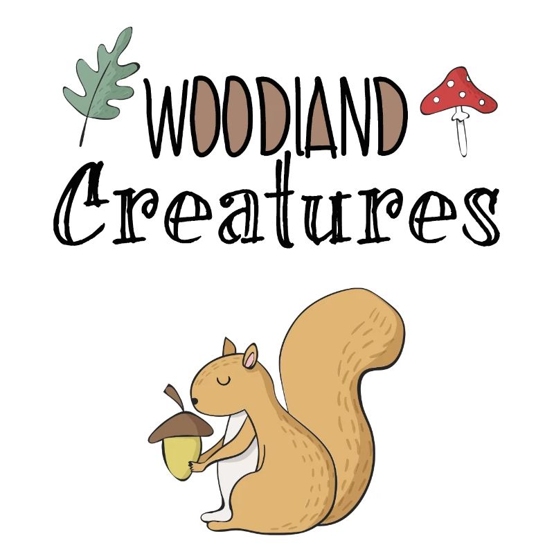 Squirrel forest forest dweller tree hazelnut