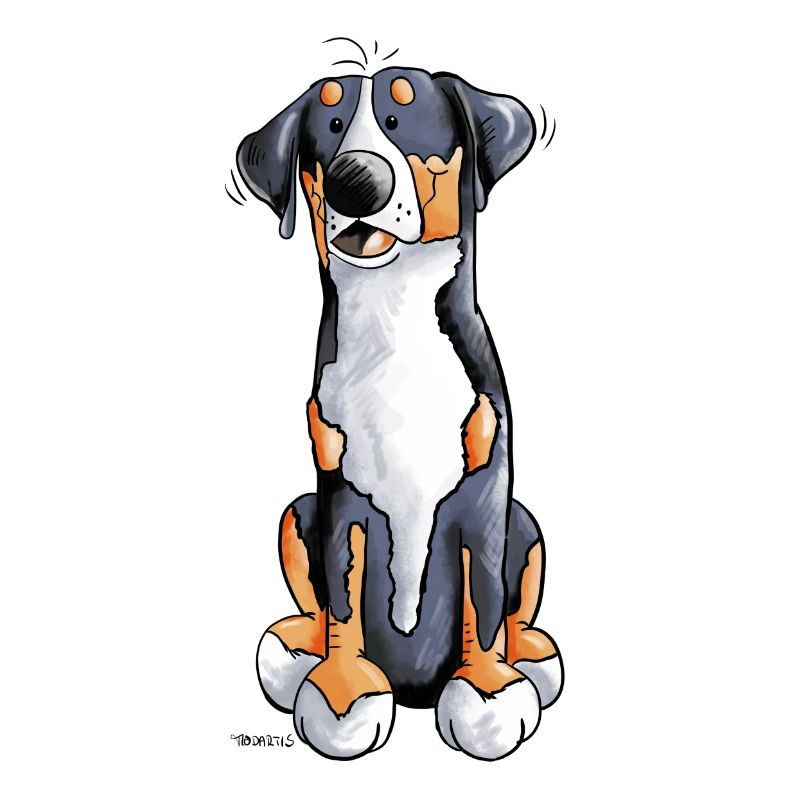 Süßer Schweizer Sennenhund