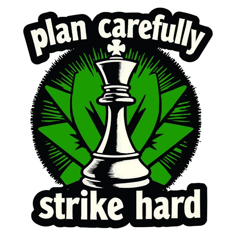 Schach plan carefully strike hard