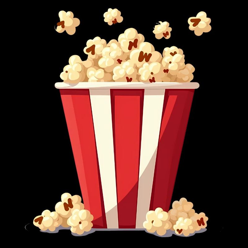 Popcorn Kostüm Fasching Karneval