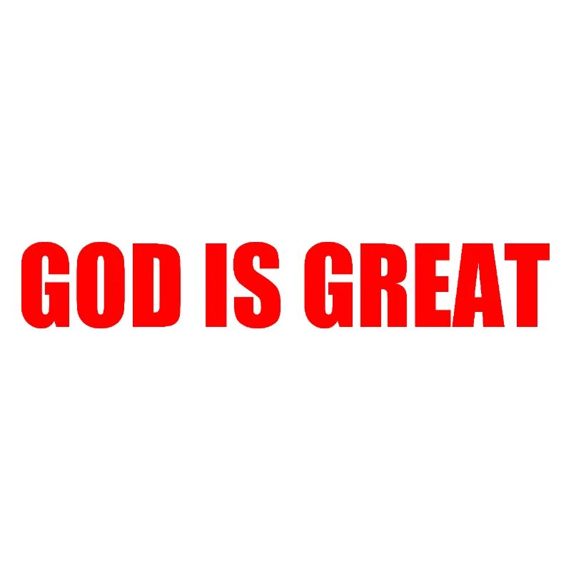 god is great