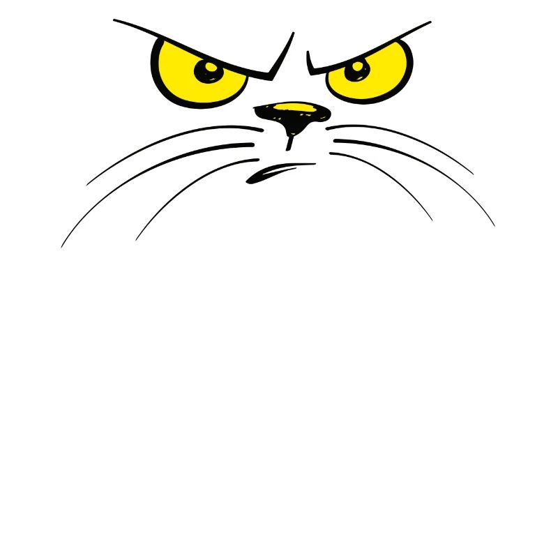Cat cats cat face evil
