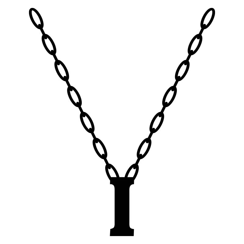 Buchstabenkette Initial I