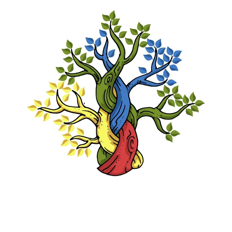 Cadeau de branches d'arbres de chênes