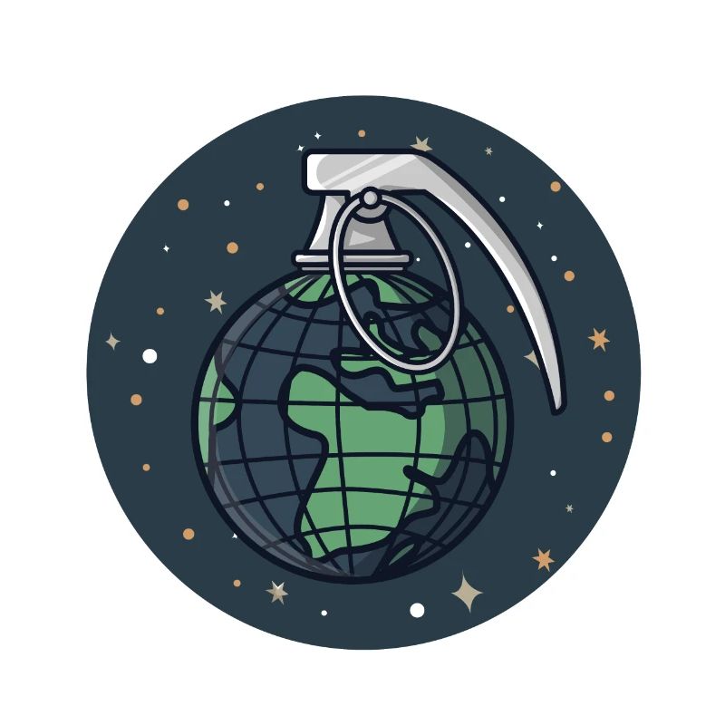 Globe Globe comme une grenade