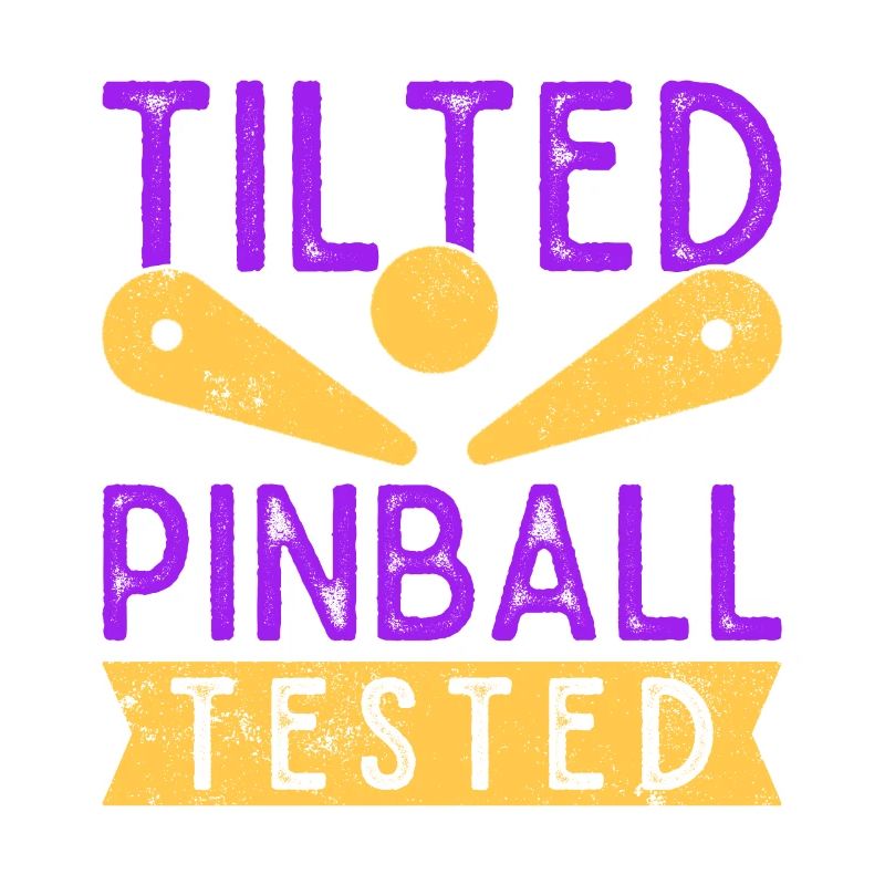 Tilted Pinball Tested Pinball Machine Arcade Game