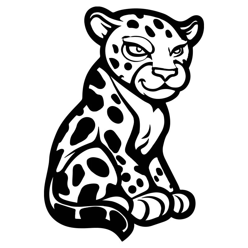 Cheetah Animal Comic