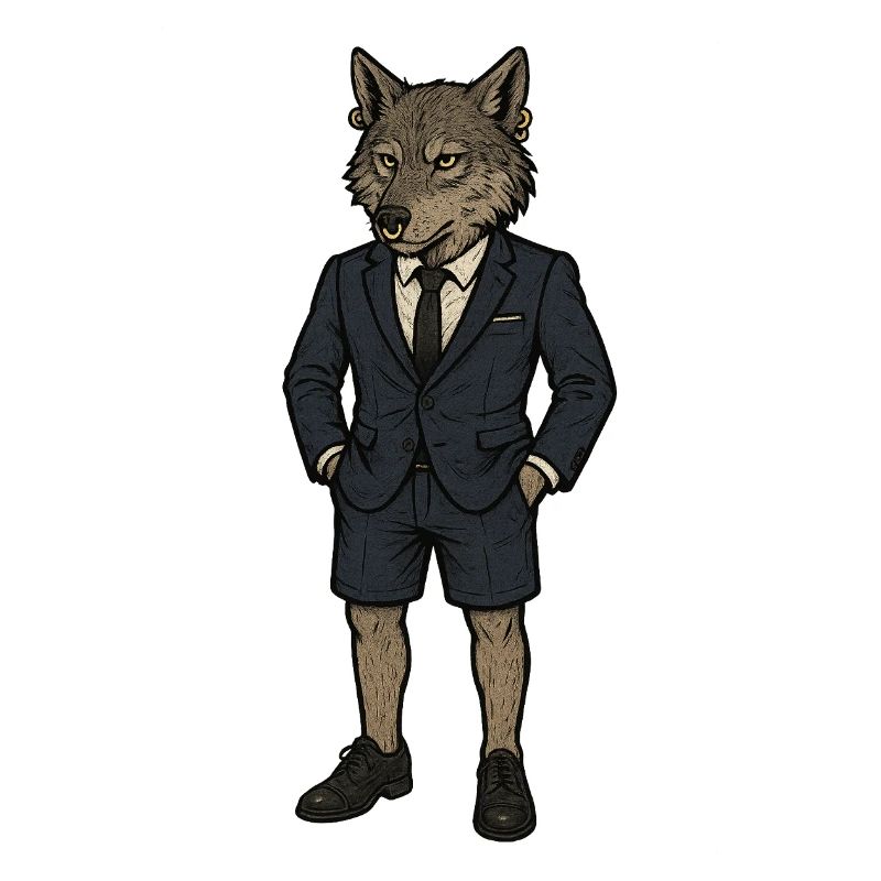 Successful wolf