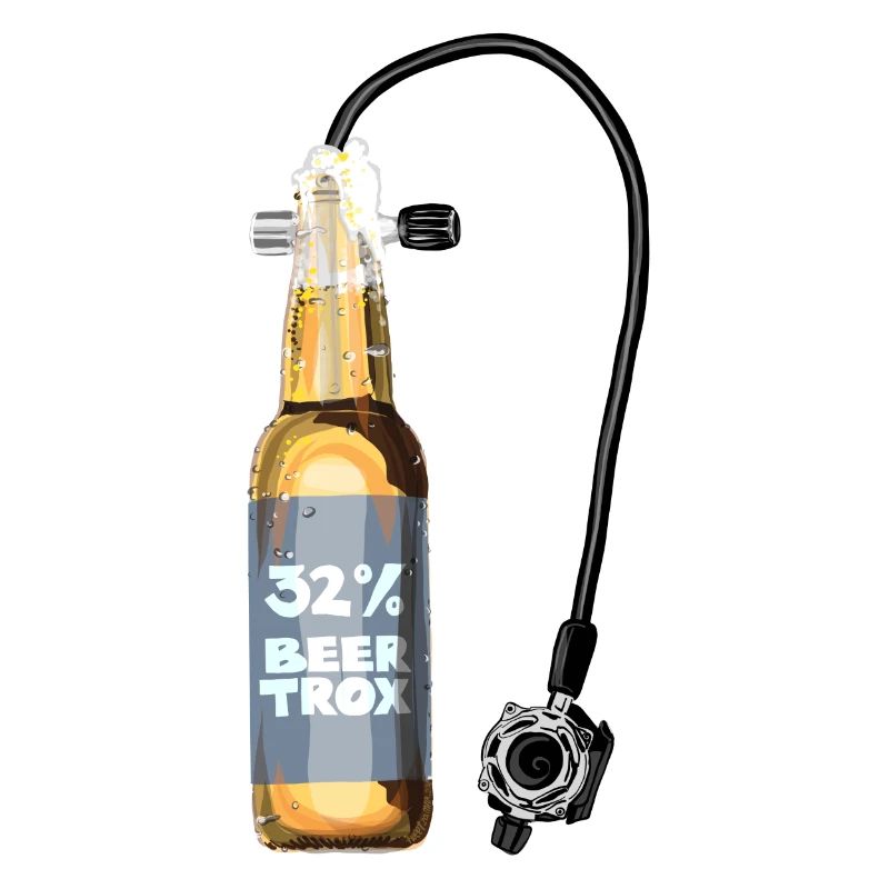 Beertrox, réservoir de plongée
