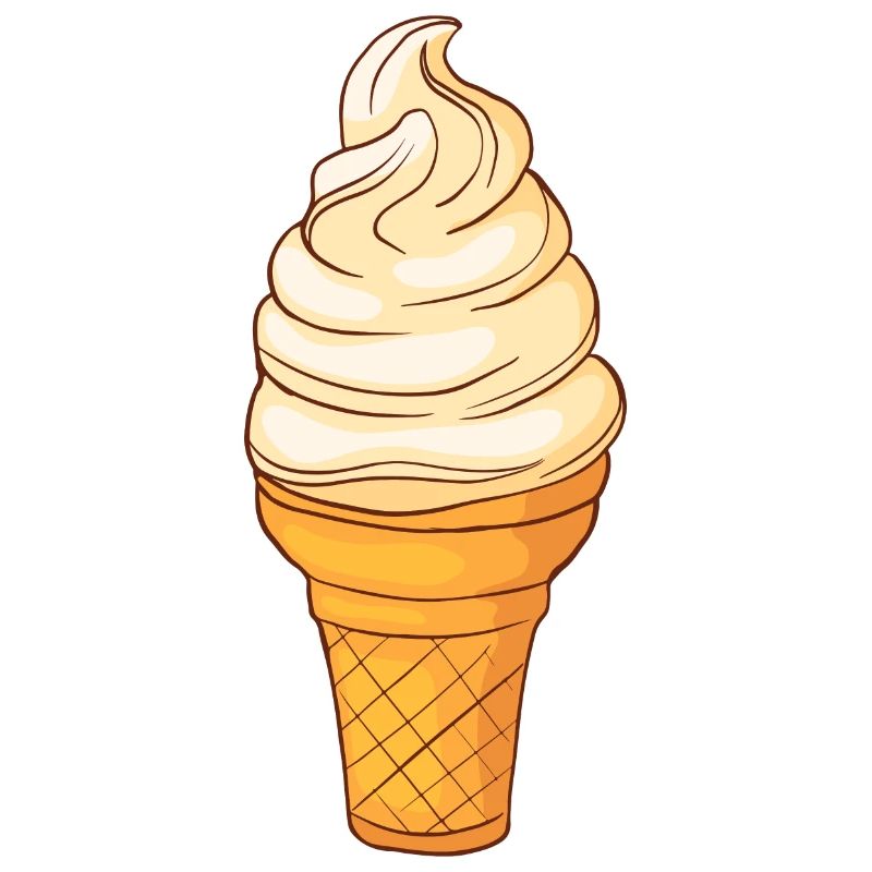 Softeis Eis Speiseeis Eiskrem Eiscreme Kugeleis